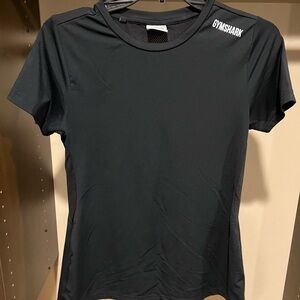Gymshark Black Short Sleeve Tee for Active Comfort
